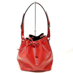 Louis Vuitton Petit Noe Red Epi Shoulder Bag mon-333-091025